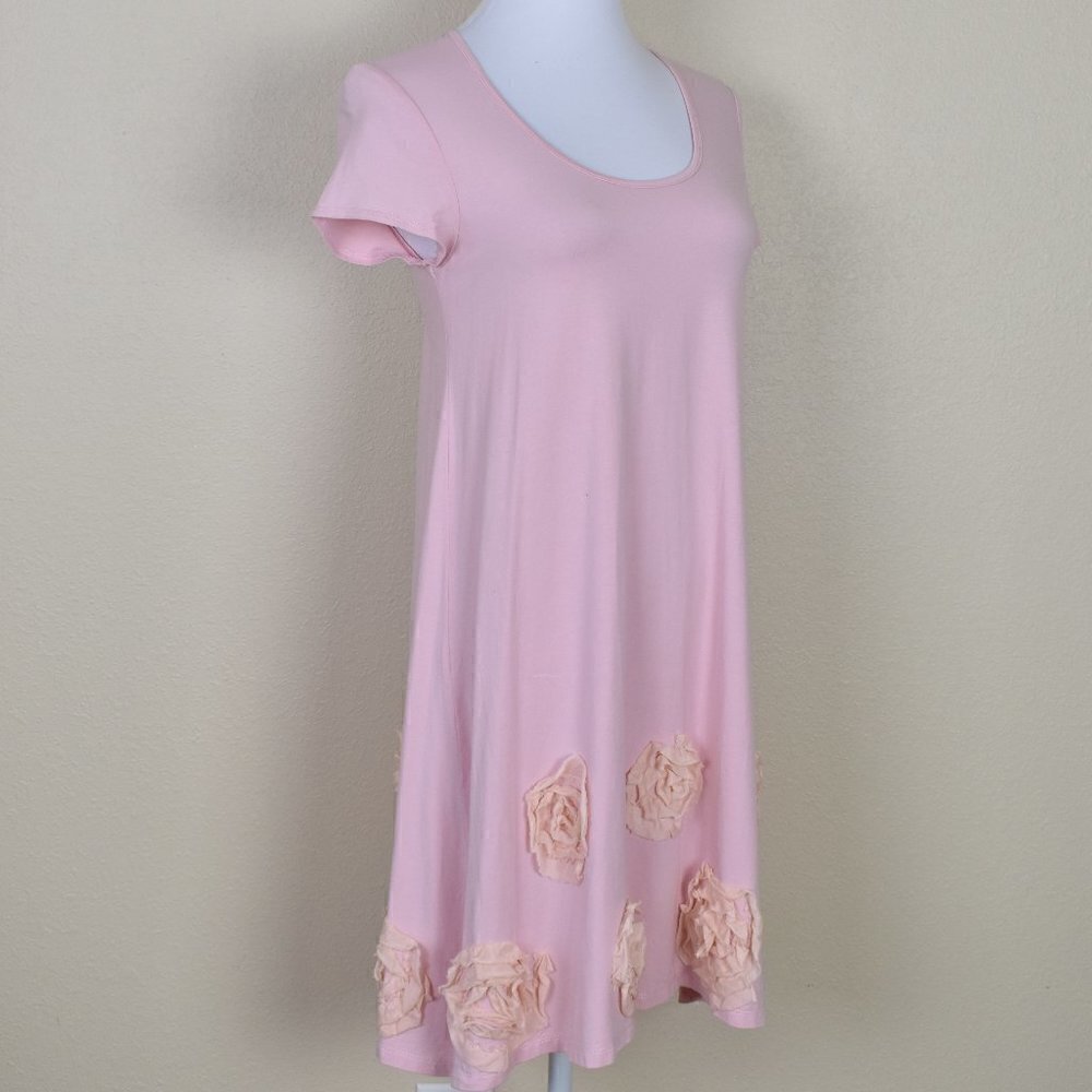 Uncle Frank Floral Rosette Shirt Dress S - Picture 6 of 7